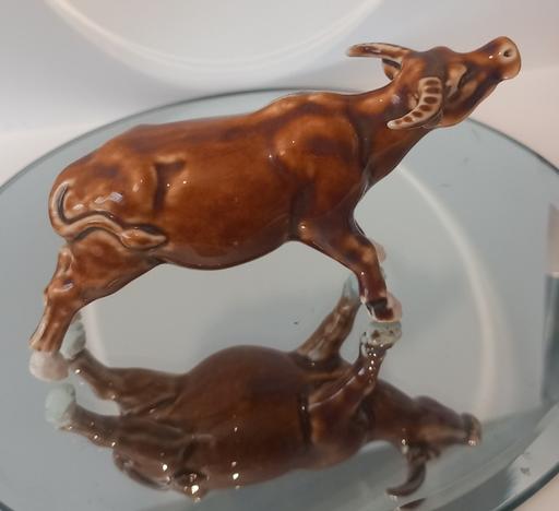 Buy & Sell Thatto Heath Saint Helens - Photos for vintage treacle glazed bull figurine