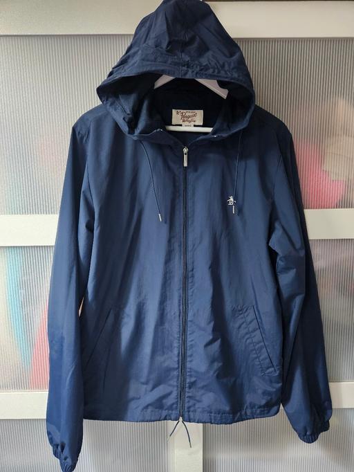 Buy & Sell Weston Point Halton - Photos for Size M PENGUIN navy hooded zip up jacket