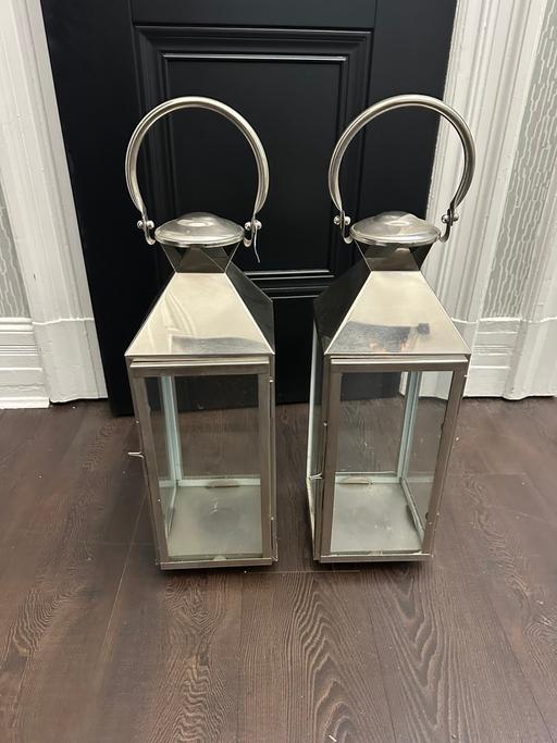 Buy & Sell Aughton West Lancashire - Photos for Two silver lanterns