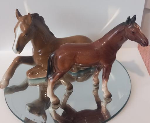 Buy & Sell Thatto Heath Saint Helens - Photos for 2 vintage porcelain horse figurines