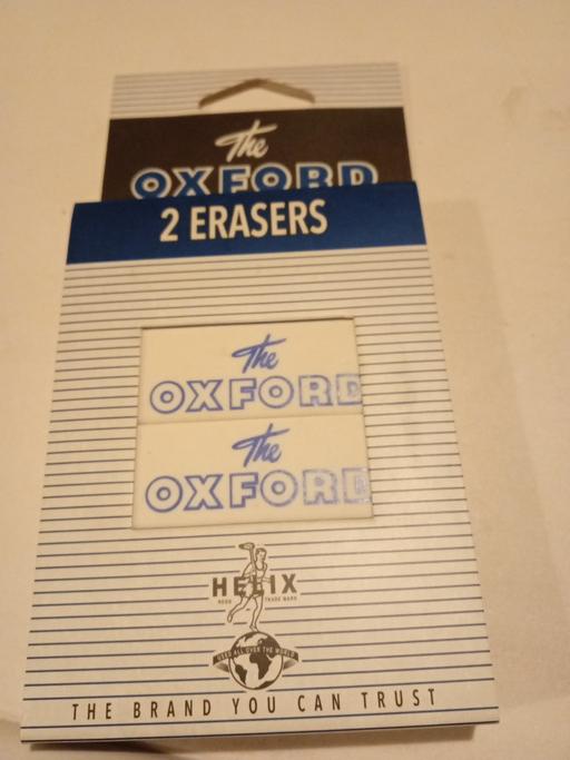 Buy & Sell Horncastle East Lindsey - Photos for new pack of 2 OXFORD ERASERS