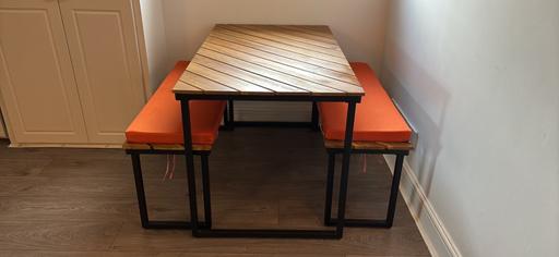 Buy & Sell Clapham Junction South West London - Photos for Dunelm Dining Table with Cushions