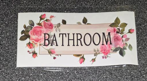 Buy & Sell Westgate-on-Sea Thanet - Photos for BATHROOM SIGN