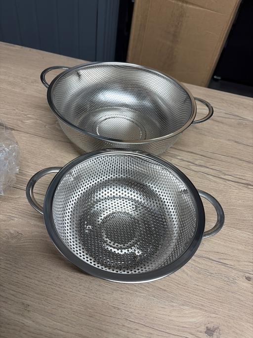 Buy & Sell Duckmanton Chesterfield - Photos for X2 stainless steal sieve