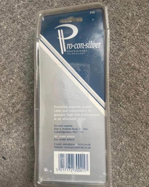 Buy & Sell Wavertree Liverpool - Photos for Pro-con-sulver 2 RCA Component Audio Lead New