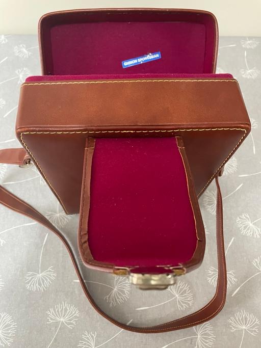 Buy & Sell Manthorpe South Kesteven - Photos for Chinon Sportsman brown leather camera bag