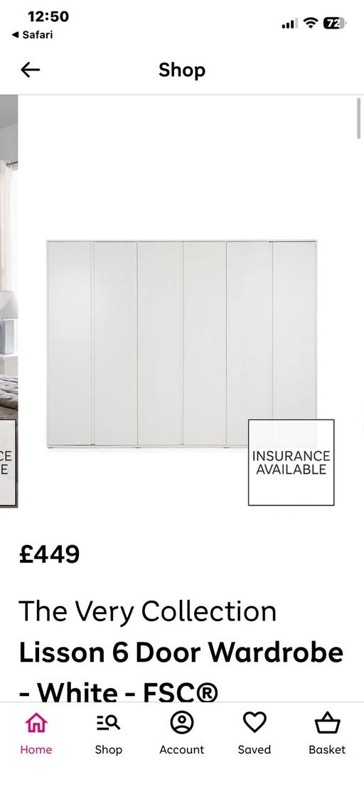 Buy & Sell Halewood Knowsley - Photos for Brand new in box Lisson 6 door wardrobe