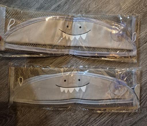 Buy & Sell Crumpsall Manchester - Photos for new 2 x Shark Toy Storage For Bath Toys