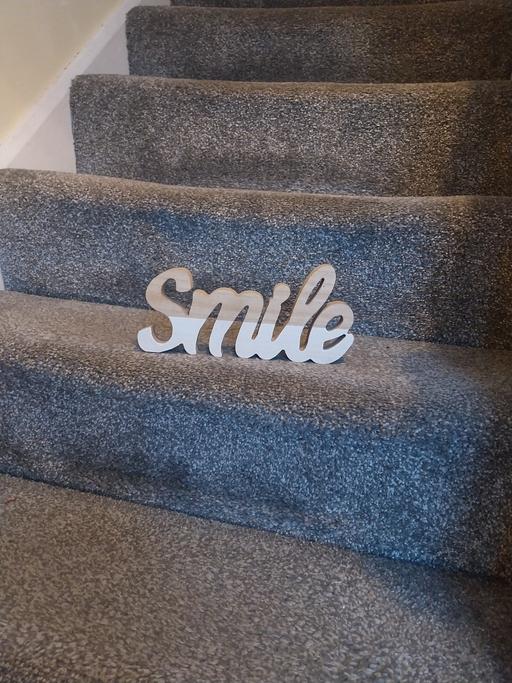 Buy & Sell Essington Wolverhampton - Photos for Wooden Smile Word.