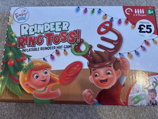 Buy & Sell Bradley Wolverhampton - Photos for Reindeer ring toss inflatable hat game.