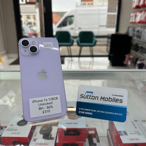 Buy & Sell Sutton Coldfield Birmingham - Photos for iPhone 14 128GB Unlocked Like New!