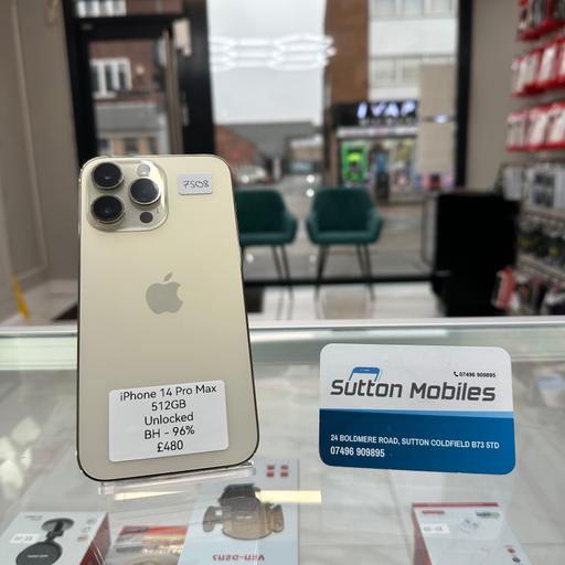 Buy & Sell Sutton Coldfield Birmingham - Photos for iPhone 14 Pro Max 512GB Unlocked 96% 🔋