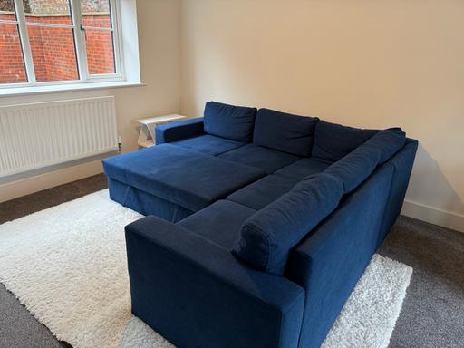 Buy & Sell Polesworth North Warwickshire - Photos for Navy Corner Sofa Bed