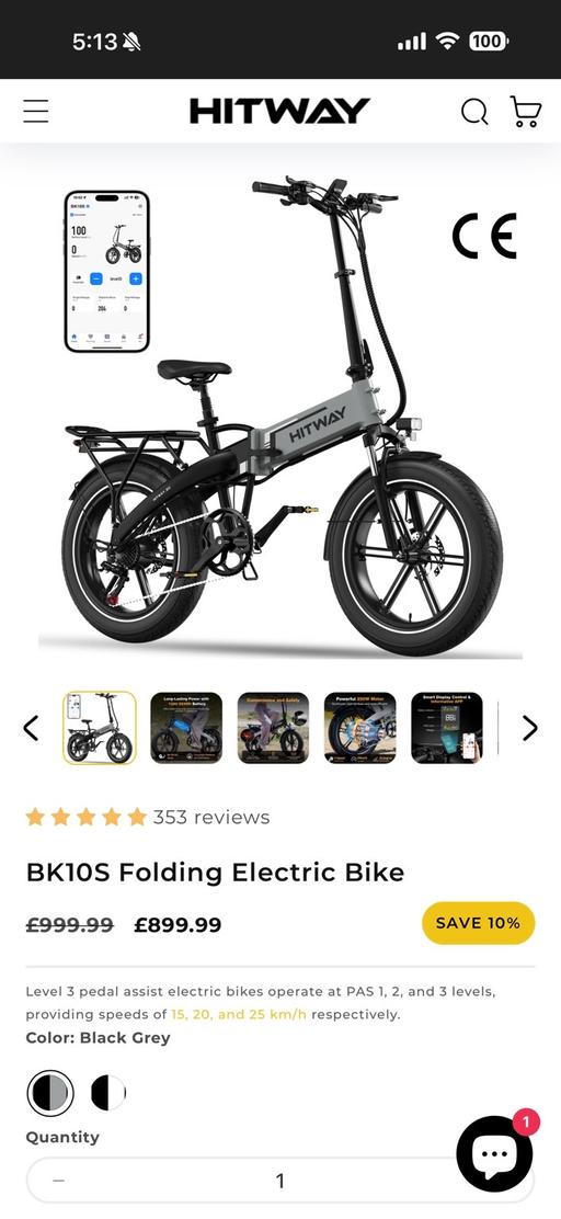 Buy & Sell Willenhall Walsall - Photos for HITWAY bk10s electric bike (already built)