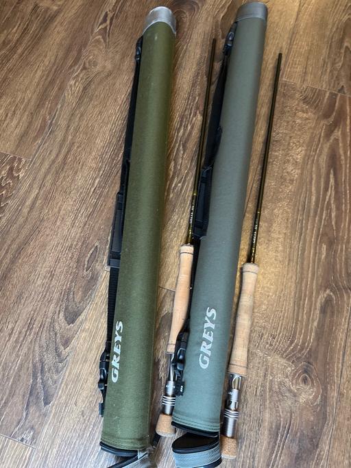 Buy & Sell Treeton Rotherham - Photos for Pair of grey fly rods