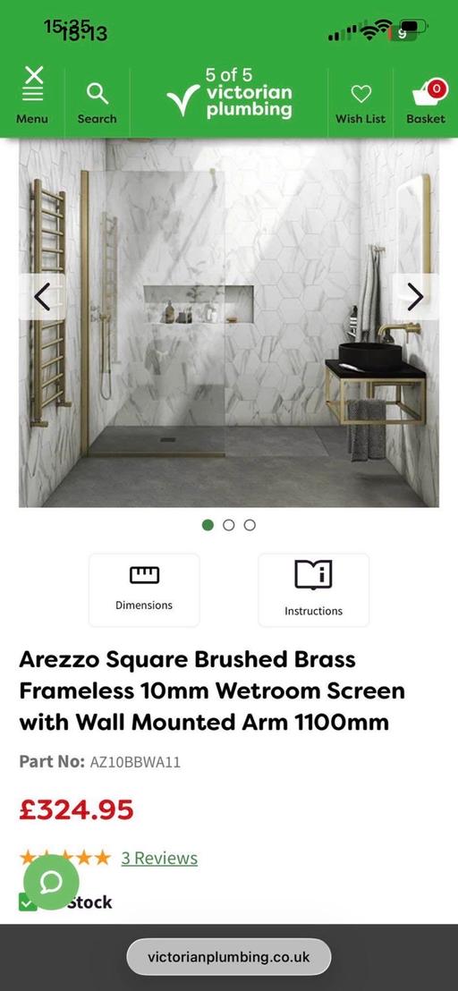 Buy & Sell Bentley Bromsgrove - Photos for Arezzo wetroom screen