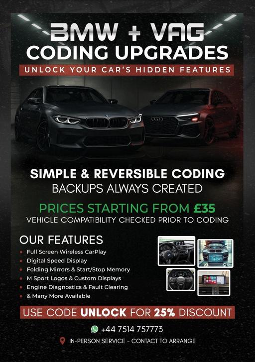 Vehicles Ickenham Saint Hillingdon - Photos for BMW, Audi & VW Car Upgrades - Coding LDN