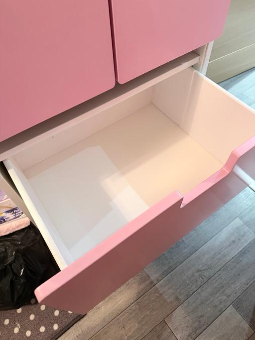 Buy & Sell Bilston Wolverhampton - Photos for Wardrobe pink and white medium