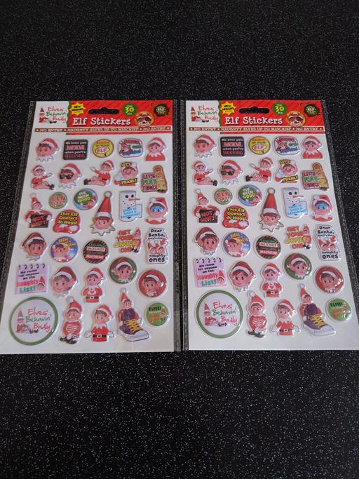 Classes Woodthorpe Charnwood - Photos for 2 packs of Christmas elf stickers