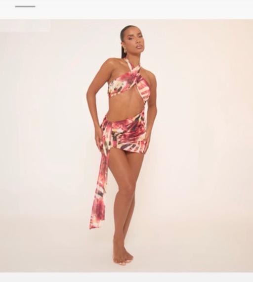 Buy & Sell Shrewsbury Shropshire - Photos for Cross over neck cut out beach dress size 14