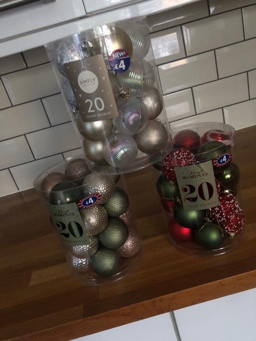 Buy & Sell Turnford Broxbourne - Photos for CHRISTMAS BAUBLES