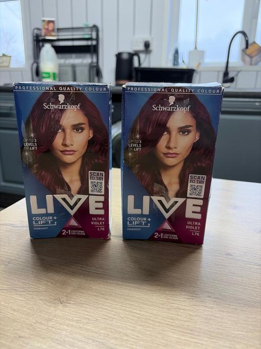 Buy & Sell Duckmanton Chesterfield - Photos for X2 Schwarzkopf live hair colour