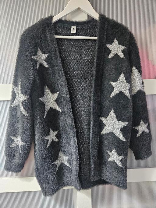 Buy & Sell Weston Point Halton - Photos for Age 12 TU black fluffy cardigan