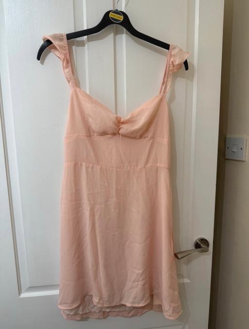 Buy & Sell Shrewsbury Shropshire - Photos for Pink lace up back dress size L (12/14)