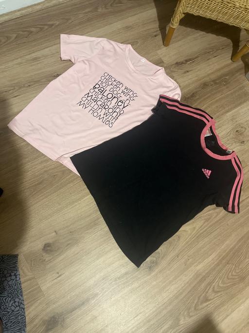 Buy & Sell Conisbrough Doncaster - Photos for Adidas and pink T-shirts age 12 years
