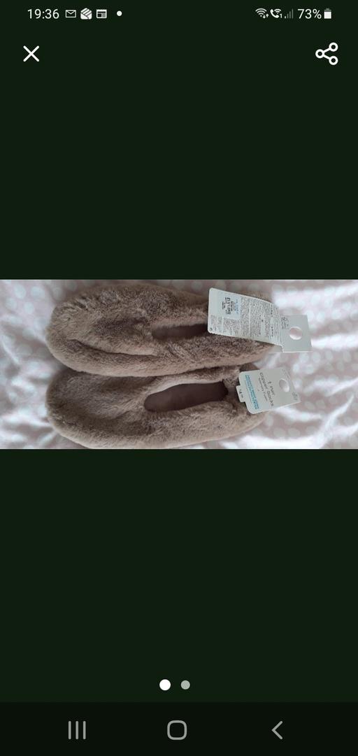 Buy & Sell Brownhills Walsall - Photos for new ladies brown slippers m/l