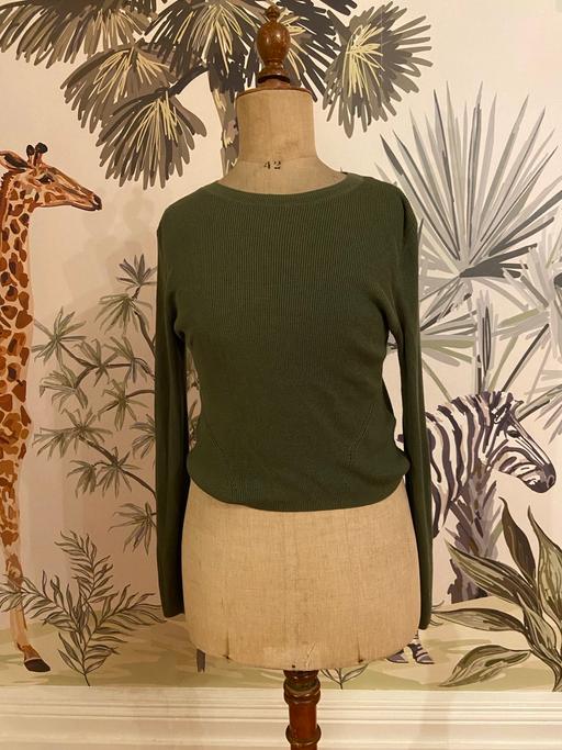 Buy & Sell Benson South Oxfordshire - Photos for H&M Khaki long sleeved top
