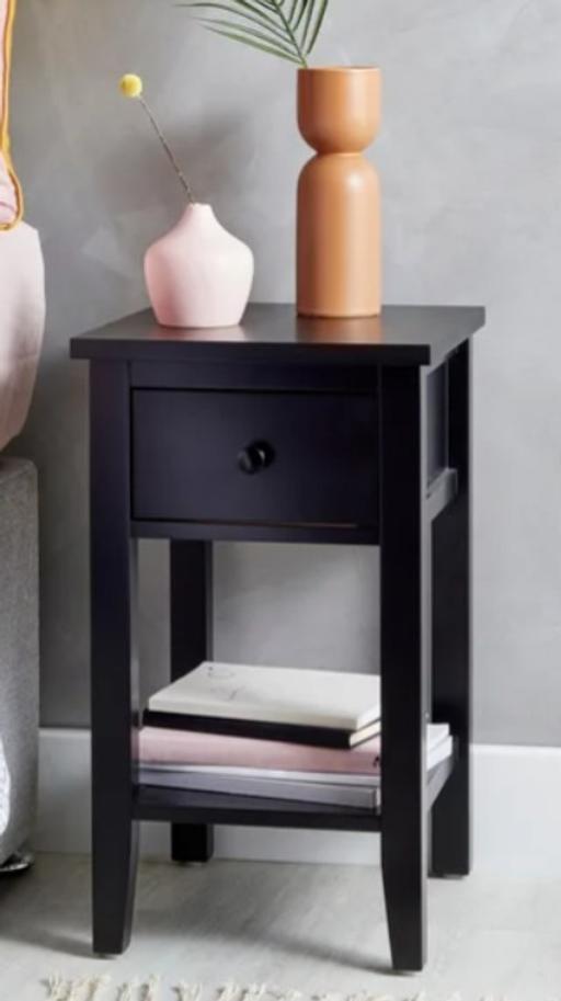 Buy & Sell Hamstead Industrial Estate Birmingham - Photos for NEW - 2 Black Bedside Tables - £50