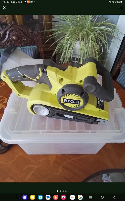 Buy & Sell Allhallows Medway - Kent - Photos for Ryobi belt sander