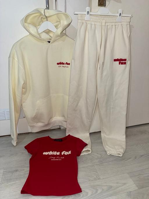 Buy & Sell Colney Hatch North London - Photos for White Fox Cream Tracksuit Size XS/XXS
