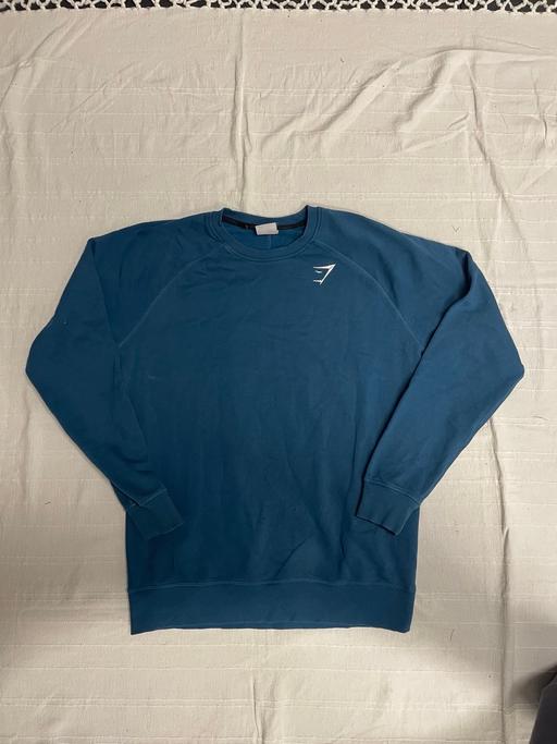 Buy & Sell Torphins Aberdeenshire - Photos for Cyan Gymshark Crewneck, size M