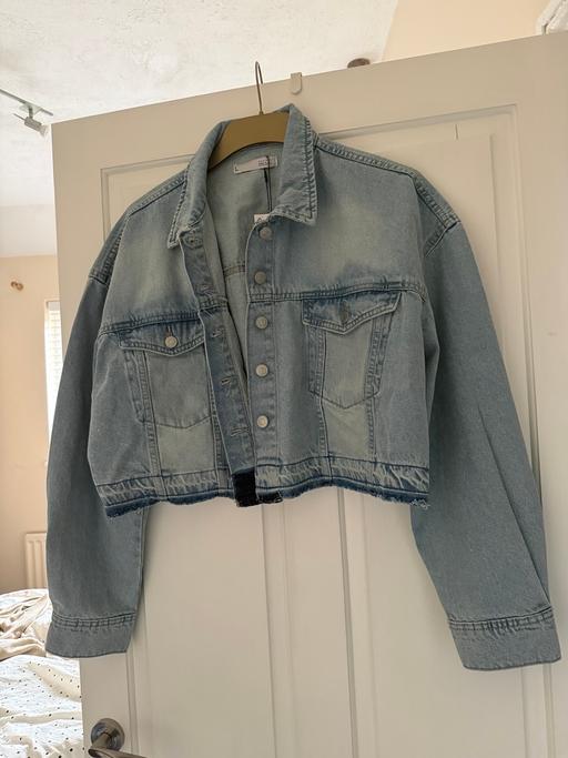 Buy & Sell Shrewsbury Shropshire - Photos for Cropped denim jacket size L