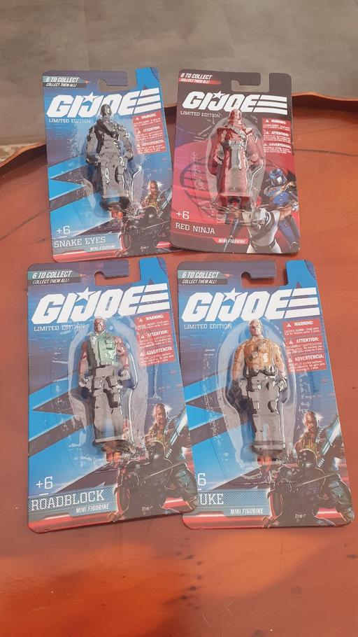 Buy & Sell Leagrave Luton - Photos for GI Joe Mini Figurines x 4 (LU33BY)