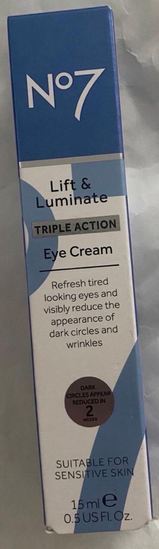 Buy & Sell Camp Hill Birmingham - Photos for No 7 triple eye cream