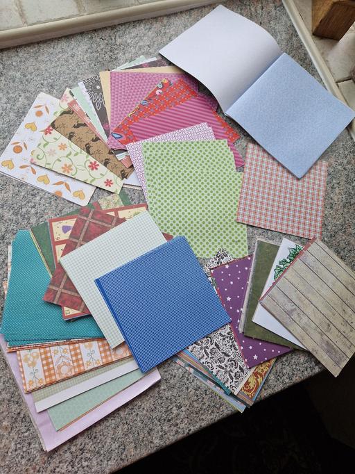 courses Grassmoor North East Derbyshire - Photos for job lot cardmaking papers