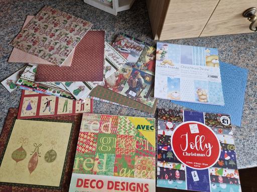 Classes Grassmoor North East Derbyshire - Photos for job lot card making papers