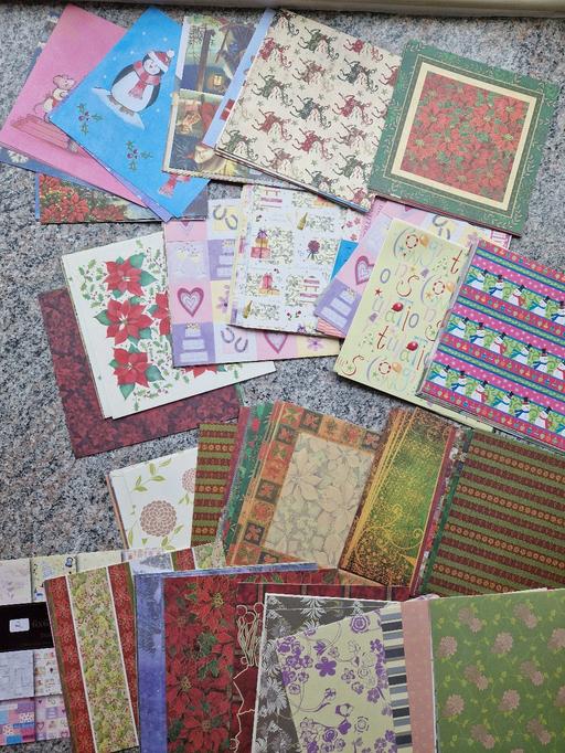 Classes Grassmoor North East Derbyshire - Photos for job lot of card making papers