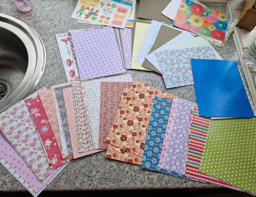 Classes Grassmoor North East Derbyshire - Photos for job lot card making papers