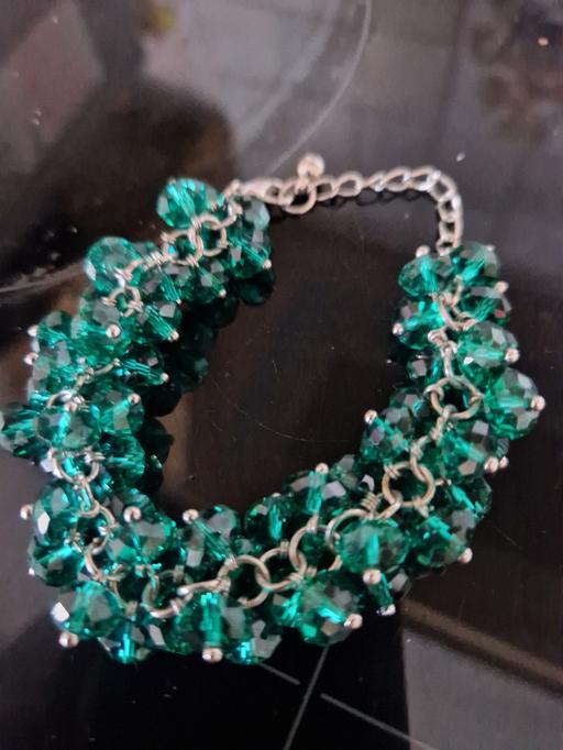 Buy & Sell Grassmoor North East Derbyshire - Photos for green gemmed bracelet ....