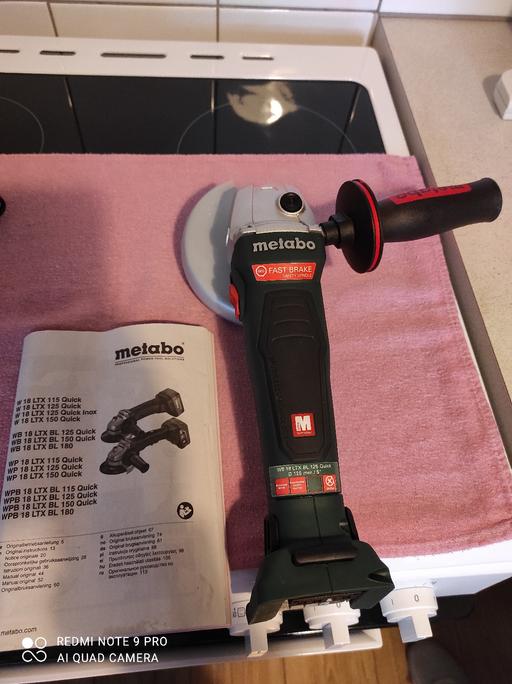 Buy & Sell Harrow on the Hill North West London - Photos for Metabo WB18LTXBL 125 quick grinder