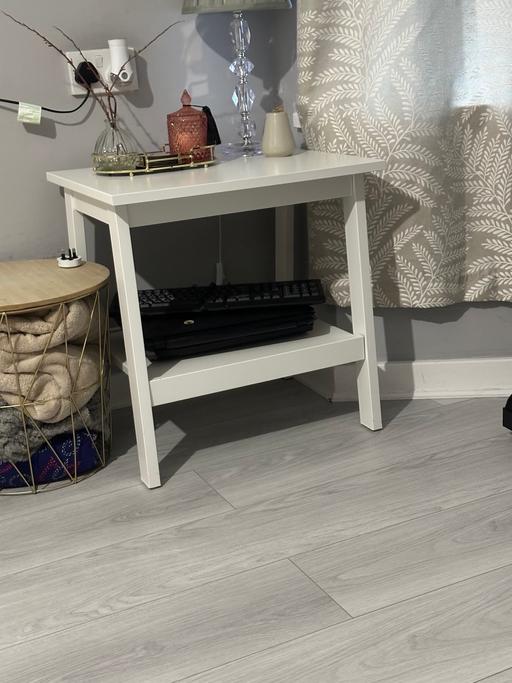 Buy & Sell Beckton East London - Photos for White ikea side table