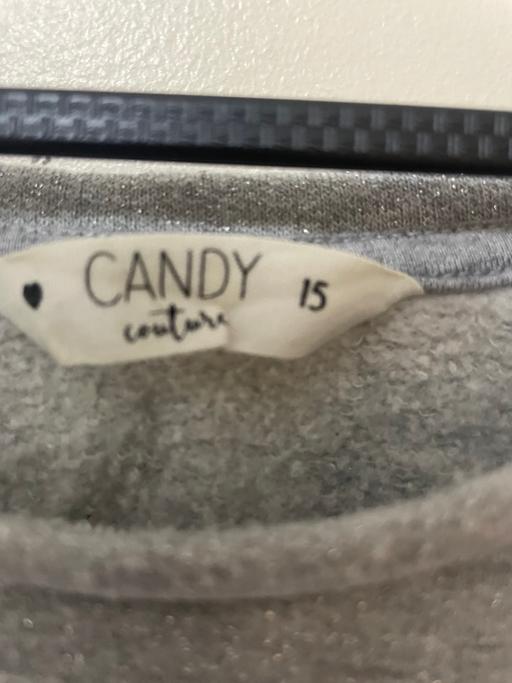 Buy & Sell Ynysddu Caerphilly - Wales - Photos for Silver sparkly candy couture jumper, age 15