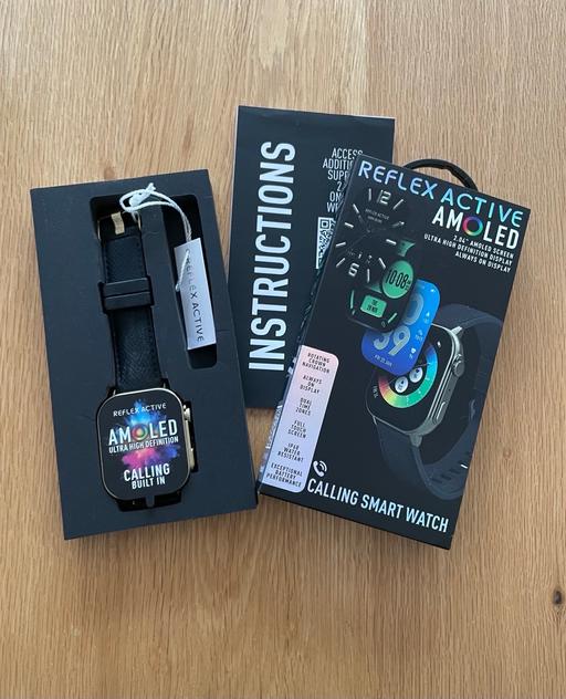 Buy & Sell Surbiton Kingston Upon Kingston upon Thames - Photos for Reflex Active Amoled smart calling watch