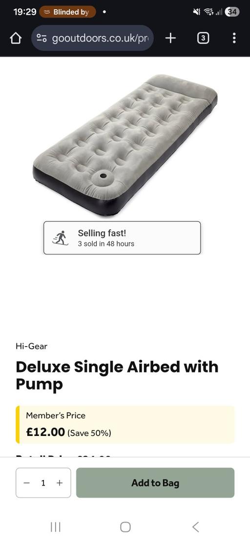 Buy & Sell Darlaston Walsall - Photos for single airbeds