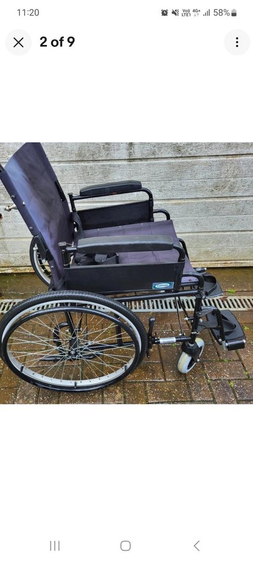 Buy & Sell Bartley Green Birmingham - Photos for Lomax heavy duty self-propelled wheelchair