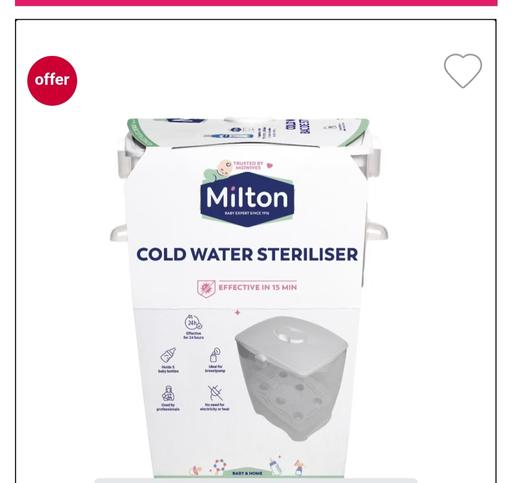 Buy & Sell Woodlands South West London - Photos for Milton cold water steriliser